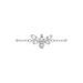 Bague Bee Good Argent Blanc Oxyde De Zirconium - Bagues avec pierre Femme | Histoire d’Or