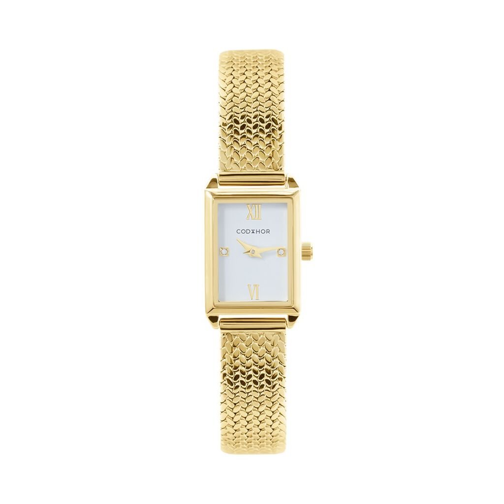 Montre Codhor Suzy Blanc - Montres Femme | Histoire d’Or