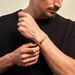 Bracelet Jourdan Manathan Acier Doré - Bracelets Homme | Histoire d’Or