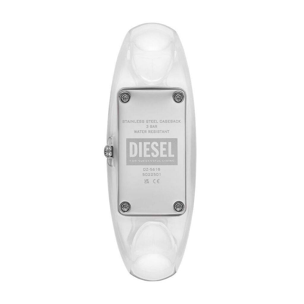 Montre Diesel Wonder-d Blanc - Id&eacute;es cadeaux Femme | Histoire d&rsquo;Or