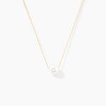 Collier Sissy Or Jaune Perle De Culture - Colliers Femme | Histoire d&rsquo;Or