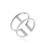 Bague Drusilla Argent Blanc - Bagues fantaisie Femme | Histoire d&rsquo;Or