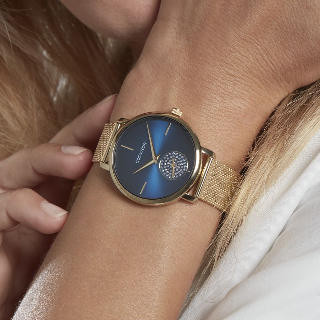 Montre Codhor Amele Bleu - Montres Femme | Histoire d’Or
