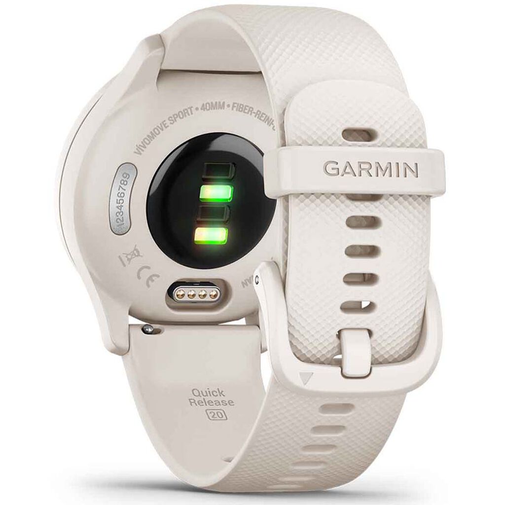 Montre Garmin Vivomove Sport Beige - Montres connectées Femme | Histoire d’Or