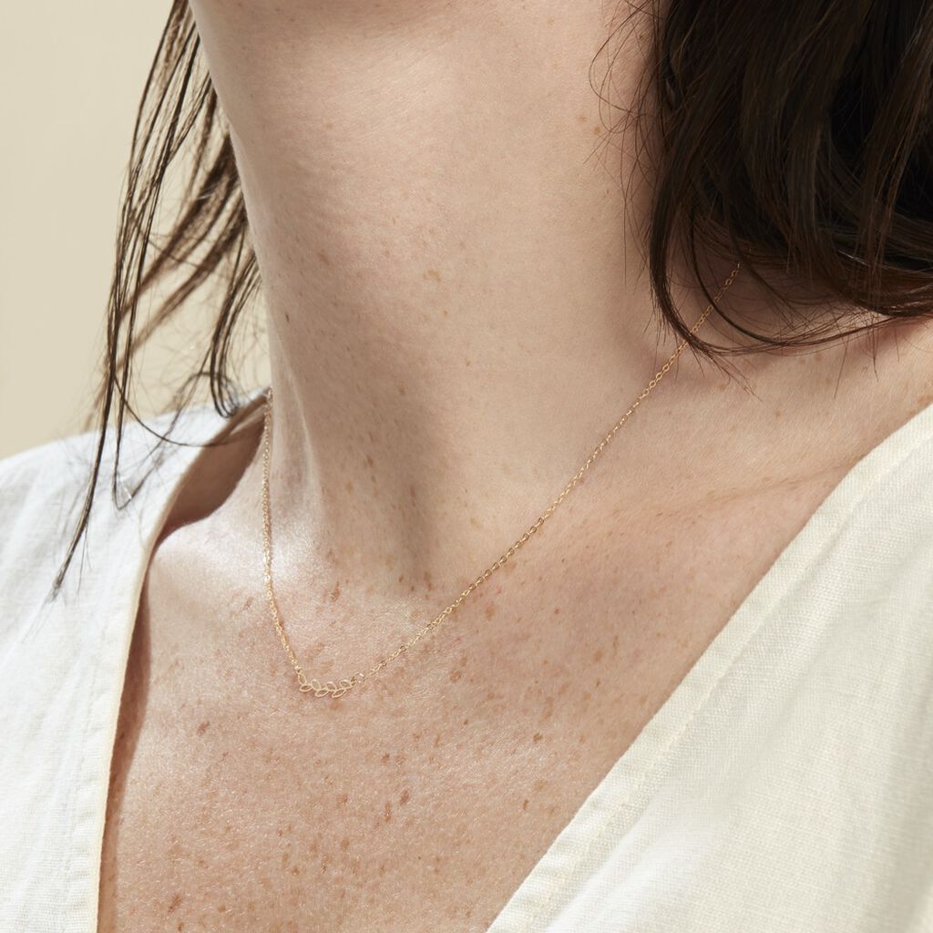 Collier Arachis Or Jaune - Colliers Femme | Histoire d’Or