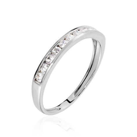 Demi Alliance Davila Or Blanc Oxyde - Bijoux Femme | Histoire d&rsquo;Or