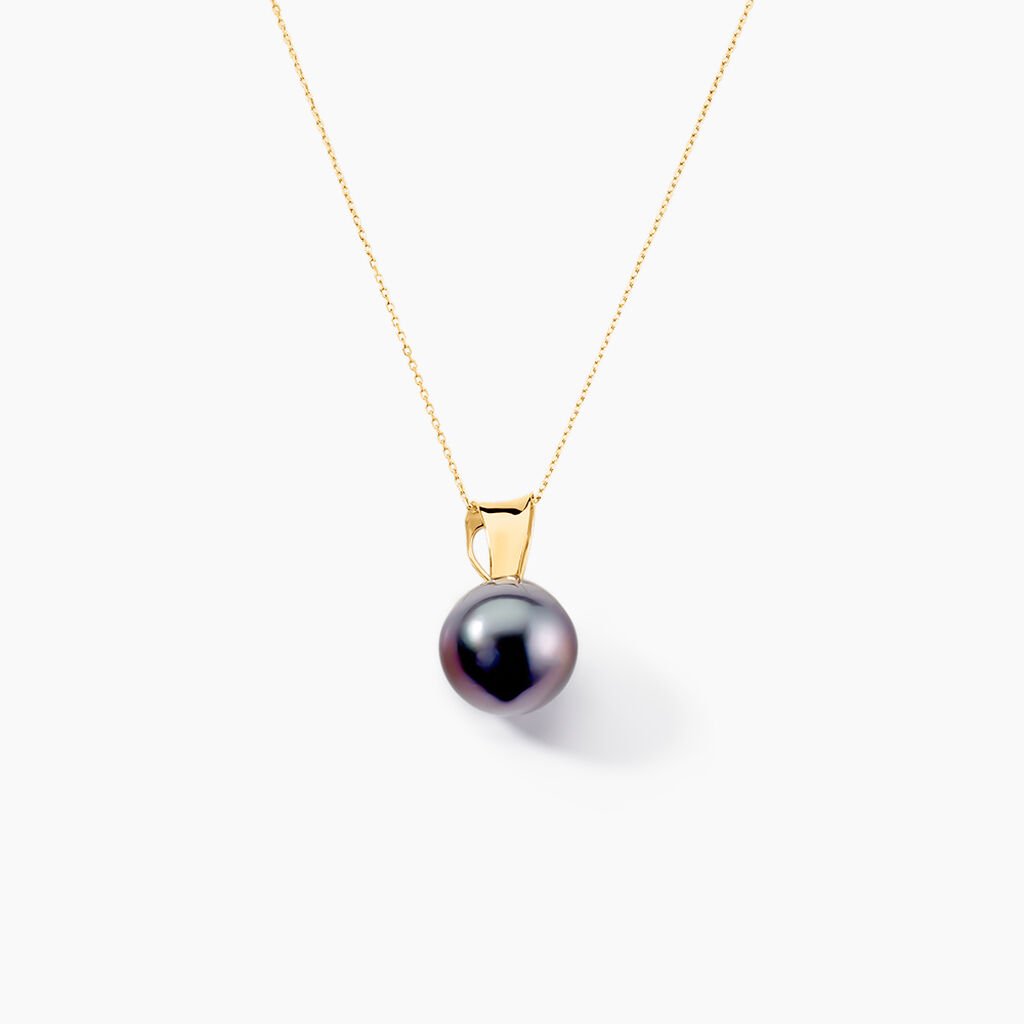 Pendentif Louizon Or Jaune Perle De Culture De Tahiti - Pendentifs Femme | Histoire d&rsquo;Or