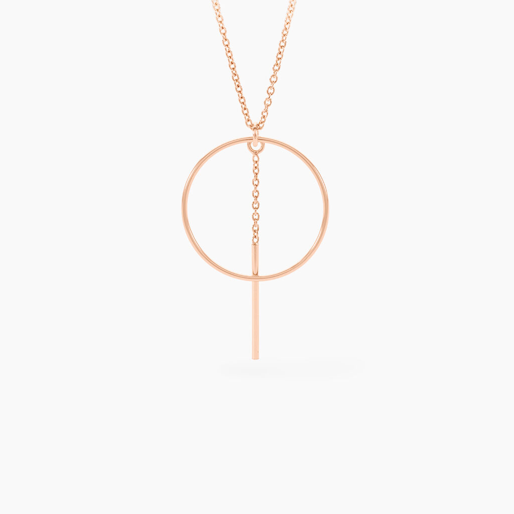 Collier Argent Rose Enissa - Colliers fantaisie Femme | Histoire d&rsquo;Or