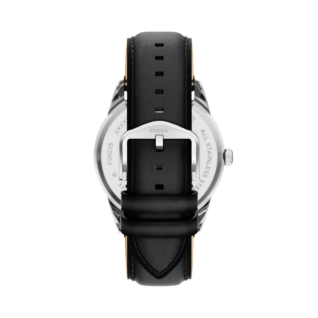 Montre Fossil Pearson Noir - F&ecirc;te des p&egrave;res Homme | Histoire d&rsquo;Or