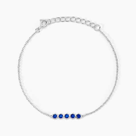 Bracelet Karrie Argent Blanc Oxyde De Zirconium - Bracelets Femme | Histoire d&rsquo;Or