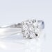 Bague Solitaire Charlene Or Blanc Diamant Synthetique - Bagues solitaires Femme | Histoire d’Or