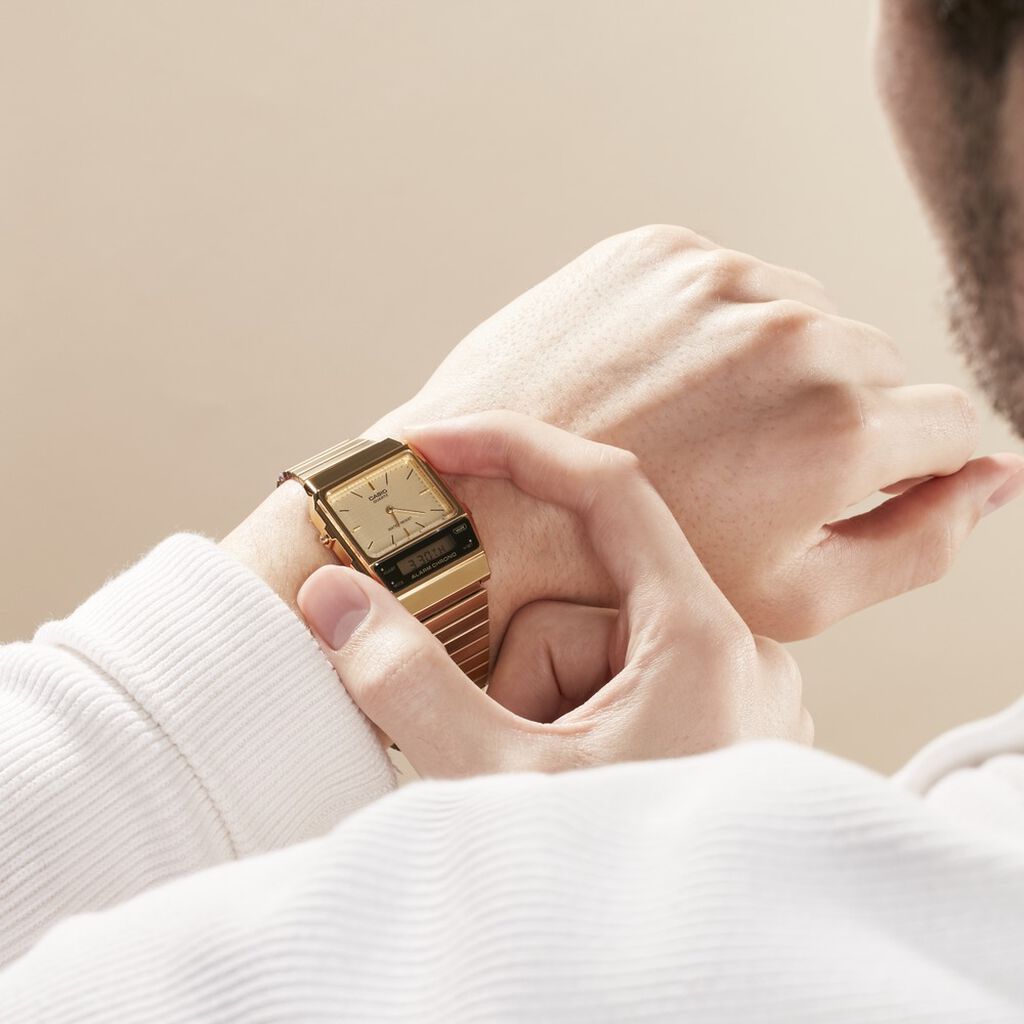 Montre Casio Collection Dore - Montres  | Histoire d’Or