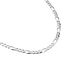 Collier Vivian Argent Blanc - Chaines Homme | Histoire d’Or