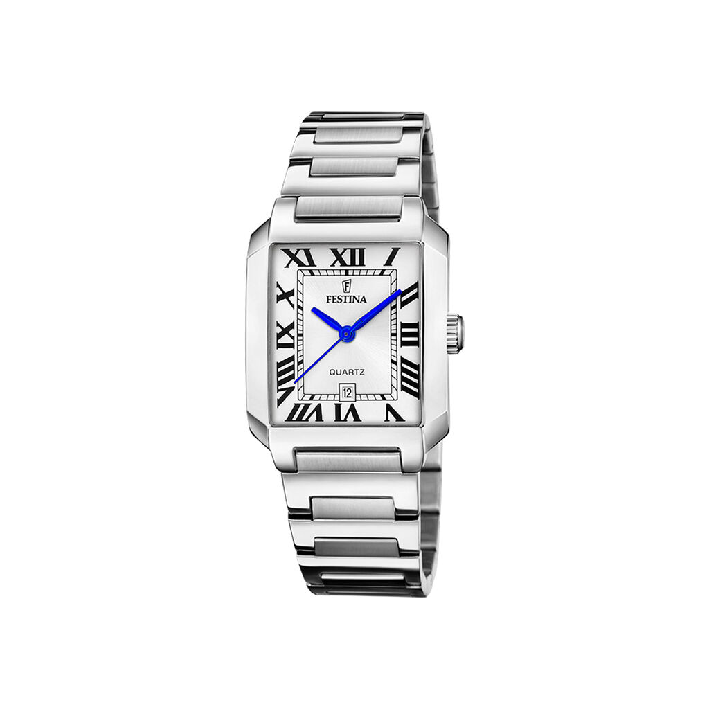 Montre Festina On The Square Blanc - Montres Femme | Histoire d’Or