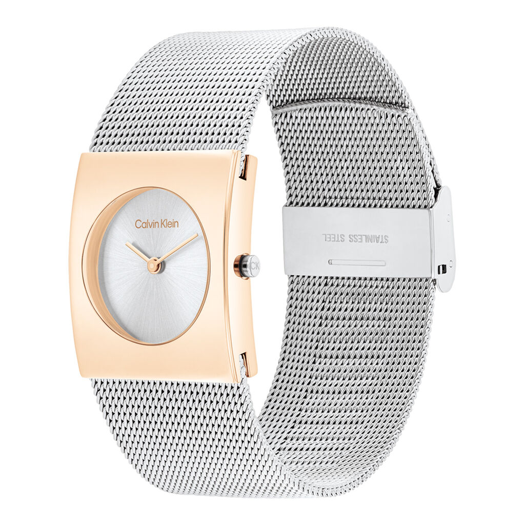 Montre Calvin Klein Pulse Blanc - Montres Femme | Histoire d&rsquo;Or