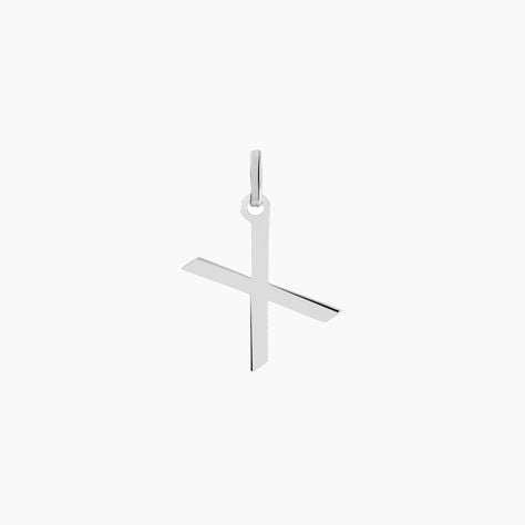 Pendentif Ionia Lettre Or Blanc - Pendentifs Famille | Histoire d’Or