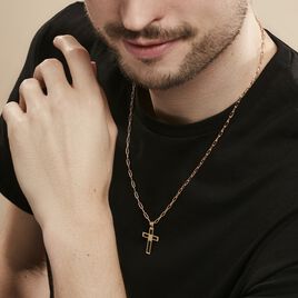 Collier Plaqué Or Quadratu - Colliers Homme | Histoire d’Or