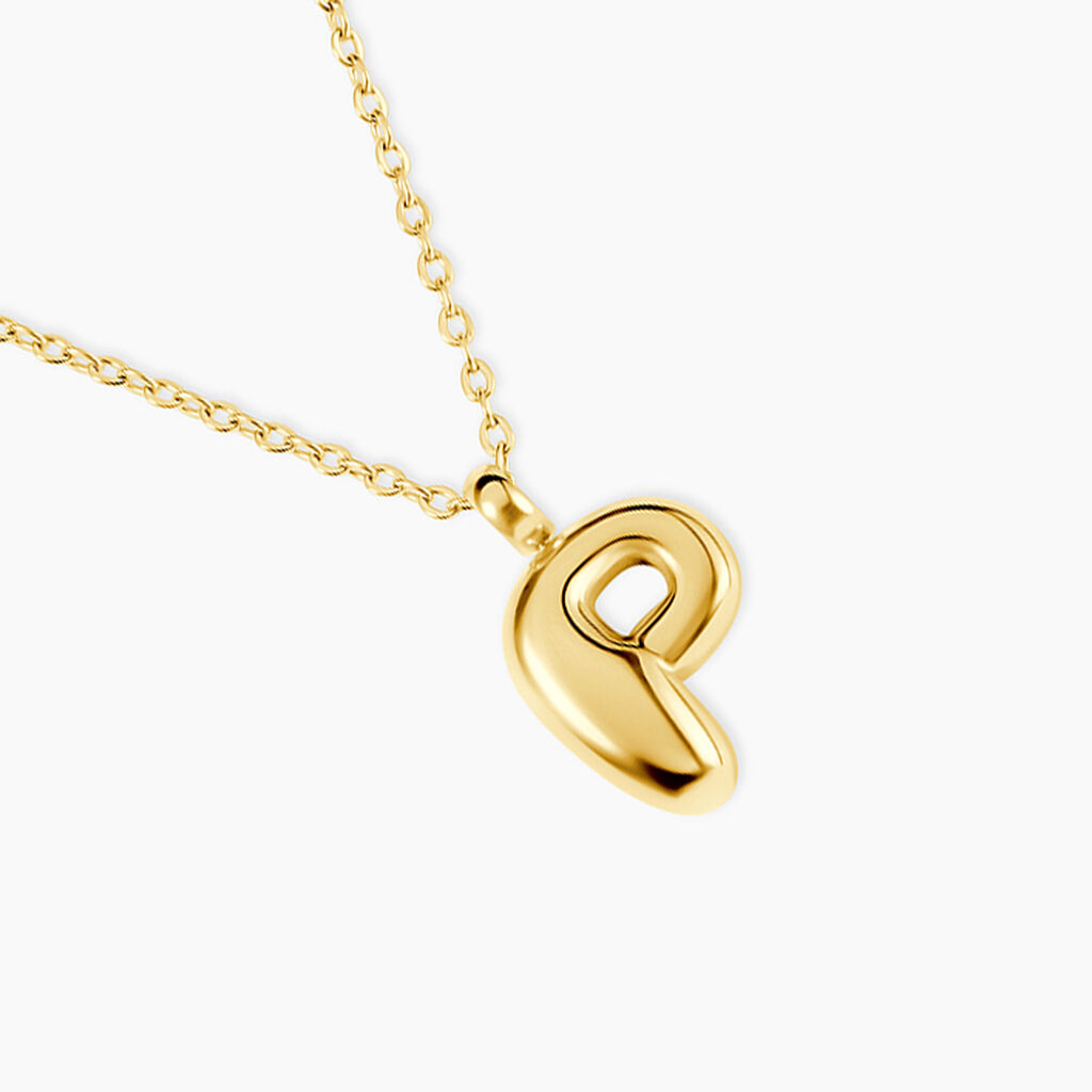 Collier Feliciane Acier Dor&eacute; - Colliers fantaisie Femme | Histoire d&rsquo;Or