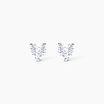 Boucles D'oreilles Puces Argent Blanc Schull Oxydes De Zirconium - Boucles d'oreilles fantaisie Femme | Histoire d&rsquo;Or