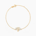 Bracelet Or Bicolore Fragaria - Bracelets Femme | Histoire d&rsquo;Or