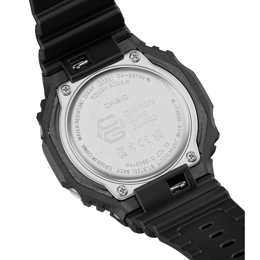Montre Casio G-shock Noir - Montres solaires Homme | Histoire d&rsquo;Or