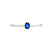 Bague Solitaire Dota Or Blanc Saphir - Bagues solitaires Femme | Histoire d’Or