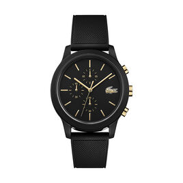 Montre Lacoste 12.12 Noir - Montres Homme | Histoire d’Or