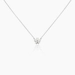 Collier Oskari Argent Blanc Oxyde De Zirconium - Colliers fantaisie Femme | Histoire d&rsquo;Or