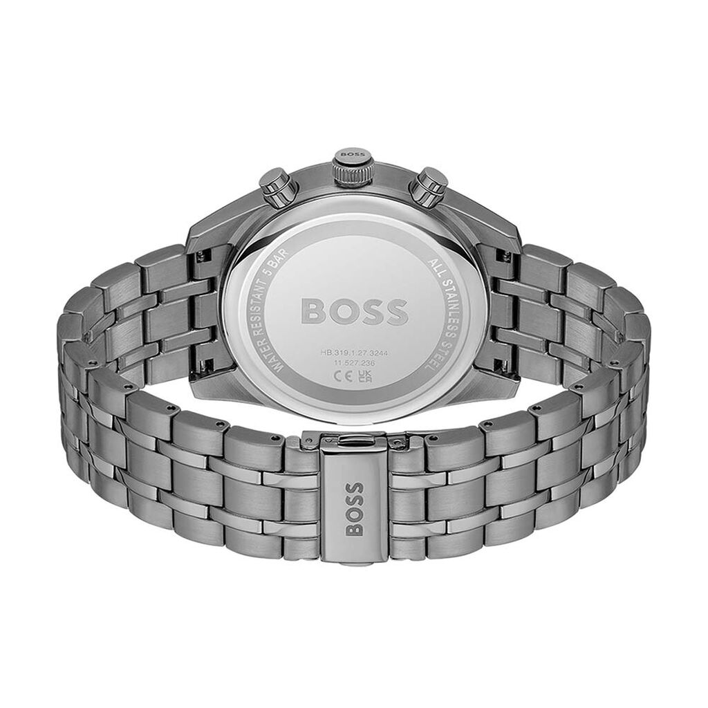 Montre Boss Skytraveller Gris - Id&eacute;es cadeaux Homme | Histoire d&rsquo;Or