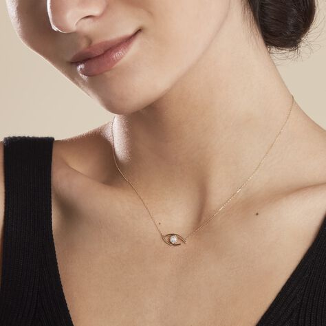 Collier Irlana Or Jaune Diamant - Colliers Femme | Histoire d’Or