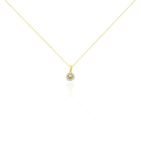 Collier Charletta Or Jaune Diamant - Colliers Femme | Histoire d’Or