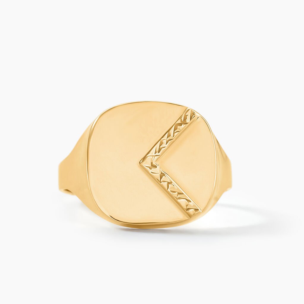 Chevalière Orsino Or Jaune - Chevalières Homme | Histoire d’Or