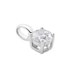 Pendentif Victoria Or Blanc Diamant - Pendentifs Femme | Histoire d&rsquo;Or