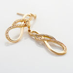 Boucles D'oreilles Pendantes Rajah Plaqu&eacute; Or Jaune Oxyde De Zirconium - Boucles d'oreilles pendantes Femme | Histoire d&rsquo;Or