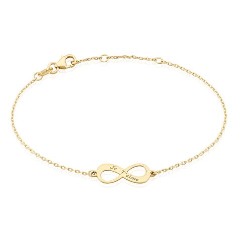 Bracelet Plaqu&eacute; Or Jaune Sammie - Bracelets Femme | Histoire d&rsquo;Or