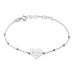 Bracelet Argent Blanc Valerien - Bracelets Femme | Histoire d&rsquo;Or