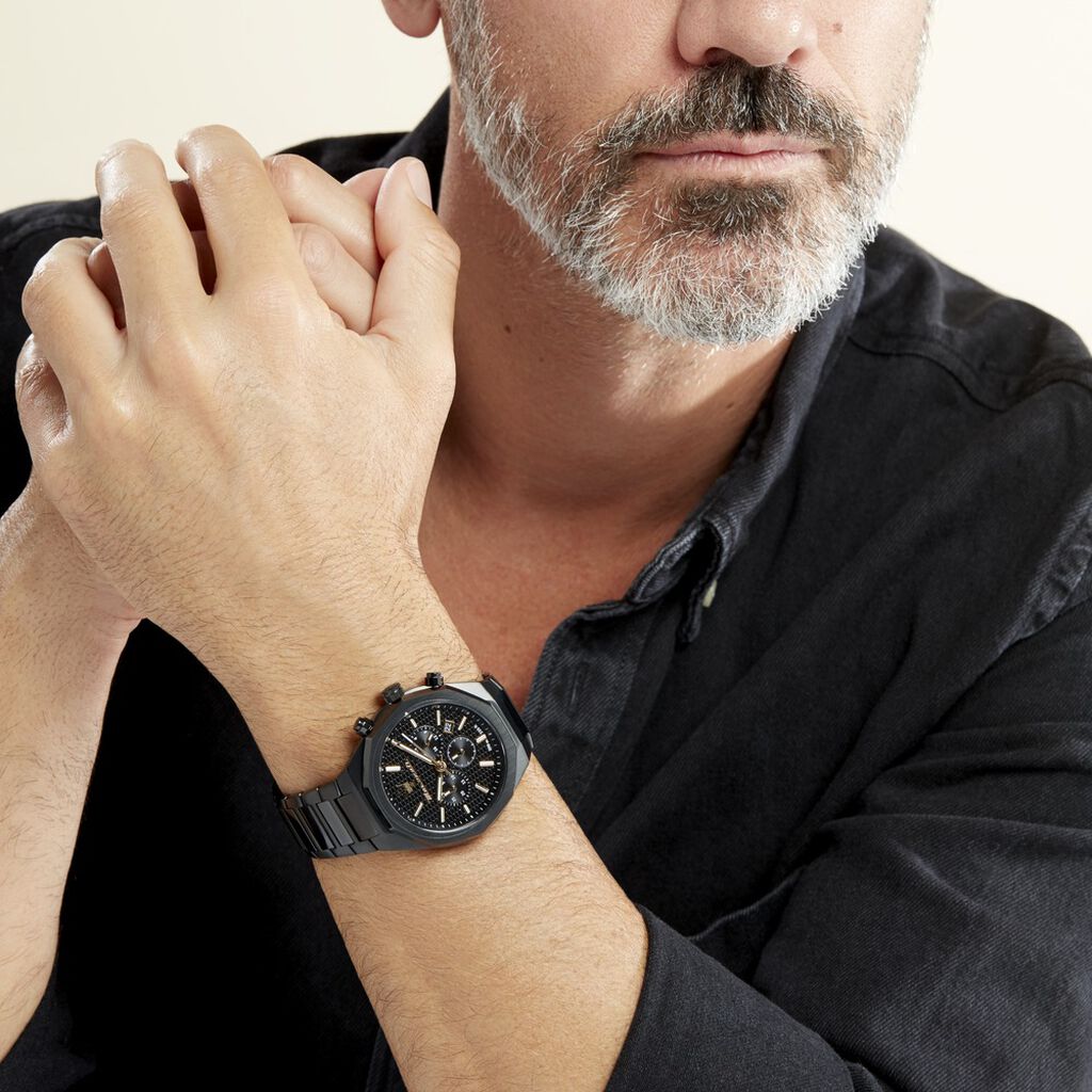 Montre Maserati Stile Noir - Montres Homme | Histoire d&rsquo;Or