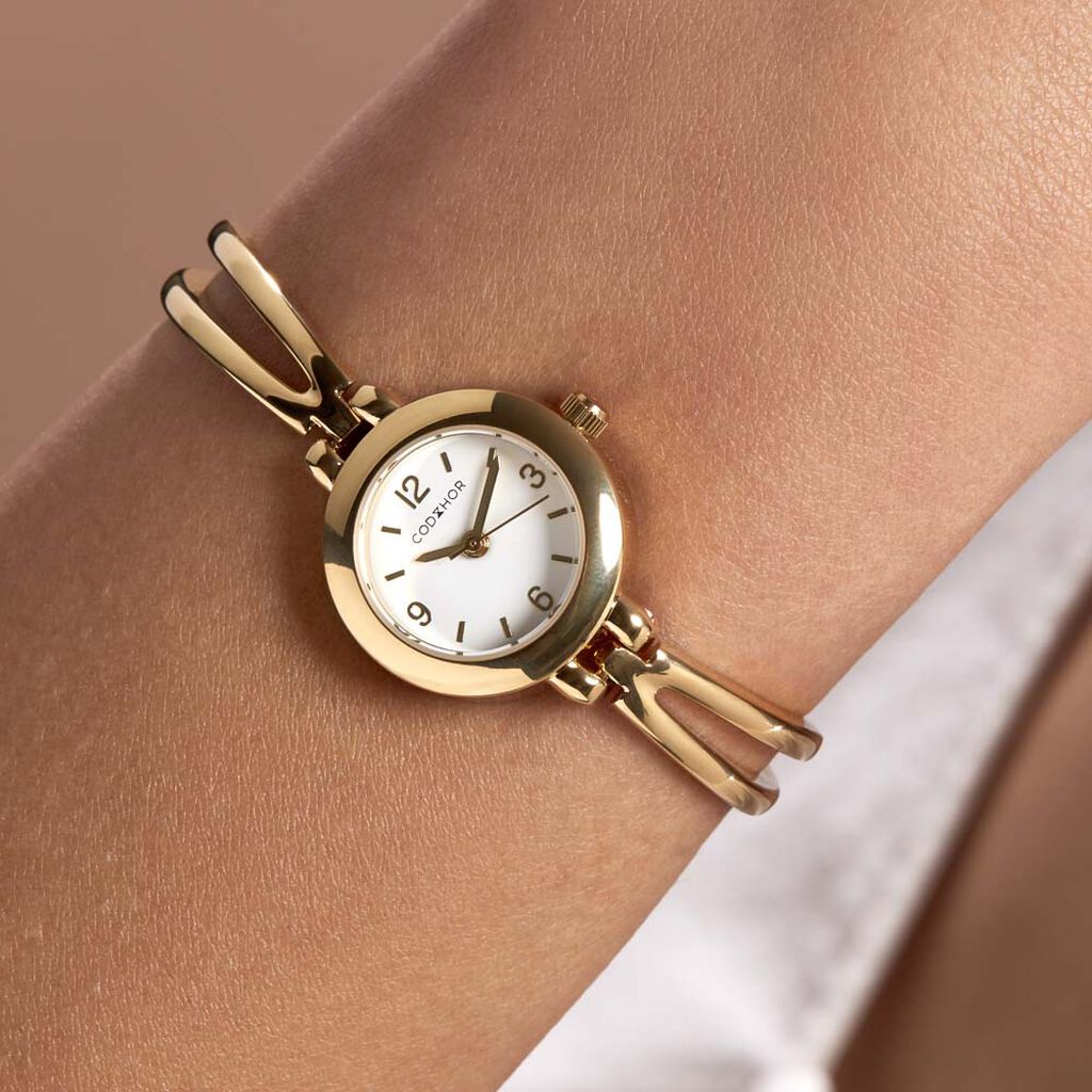 Montre Codhor Leila Blanc - Montres Femme | Histoire d’Or