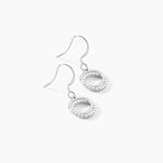 Boucles D'oreilles Pendantes Circus Argent Blanc Oxyde De Zirconium - Boucles d'oreilles fantaisie Femme | Histoire d&rsquo;Or