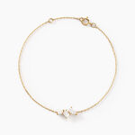 Bracelet Shiny Garden Or Jaune Oxyde De Zirconium - Bracelets Femme | Histoire d&rsquo;Or