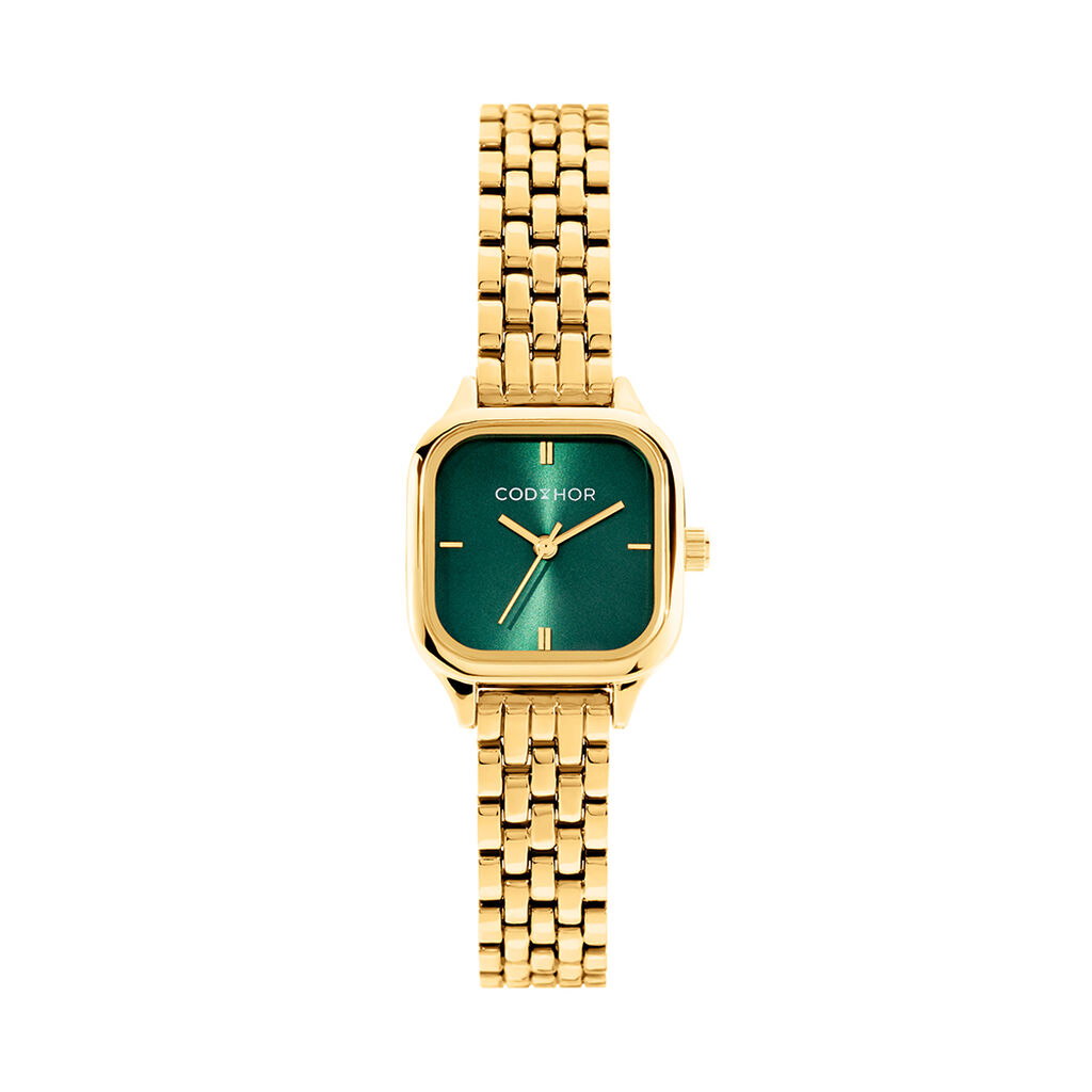 Montre Codhor Laetitia Vert - Montres Femme | Histoire d&rsquo;Or