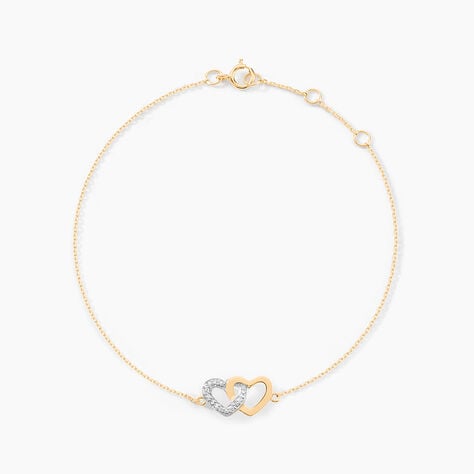 Bracelet Brunehaut Or Jaune Diamant - Bracelets Femme | Histoire d&rsquo;Or