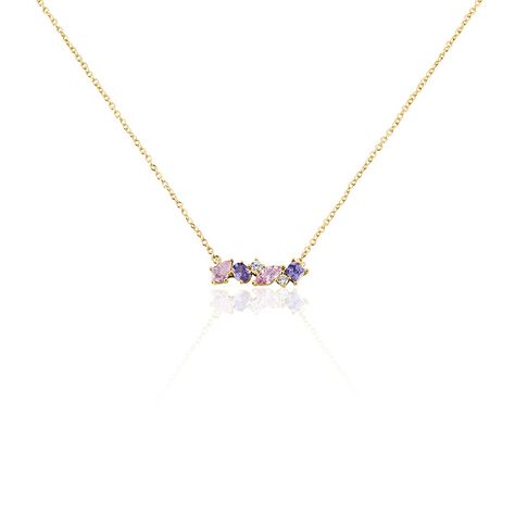 Collier Plaqué Or Eliina Oxyde De Zirconium - Colliers Femme | Histoire d’Or