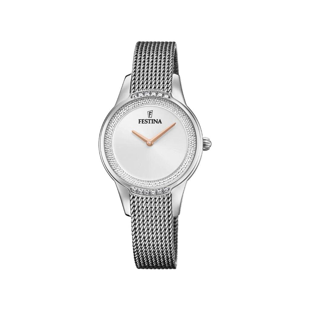 Montre Festina Mademoiselle Argent - Montres Femme | Histoire d&rsquo;Or