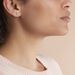 Boucles D'oreilles Puces Eden Or Blanc Oxyde De Zirconium - Clous d'oreilles Femme | Histoire d’Or