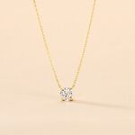 Collier Collection Aphrodite Or Jaune Diamant Synthetique - Colliers Femme | Histoire d&rsquo;Or