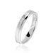 Alliance Velina Or Blanc Diamant - Alliances Unisex | Histoire d’Or