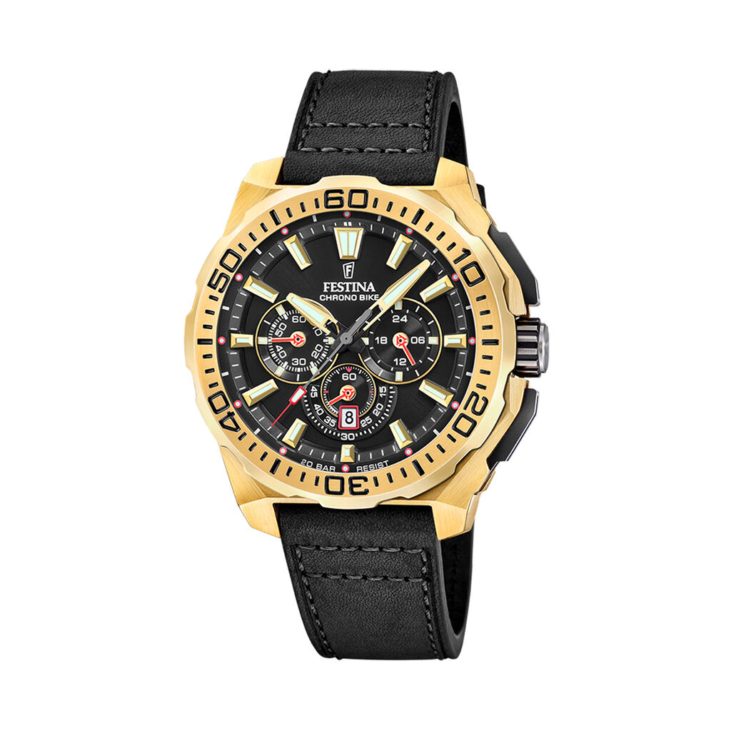 Montre Festina Chrono Bike 5 Noir - Nouveautés Homme | Histoire d’Or
