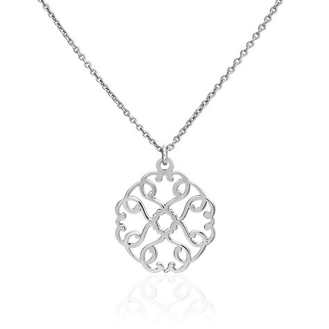 Collier Lev Argent Blanc - Colliers fantaisie Femme | Histoire d’Or