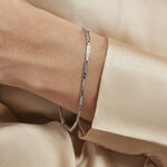 Bracelet Celoni Argent Blanc Oxyde De Zirconium - Bracelets Femme | Histoire d&rsquo;Or